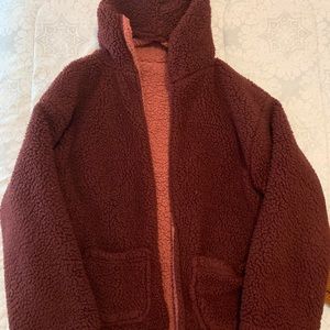 Forever 21 sherpa jacket